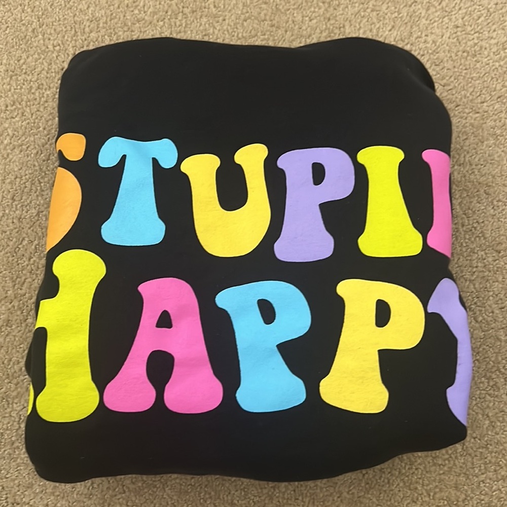 Hangover Hoodie Stupid Happy